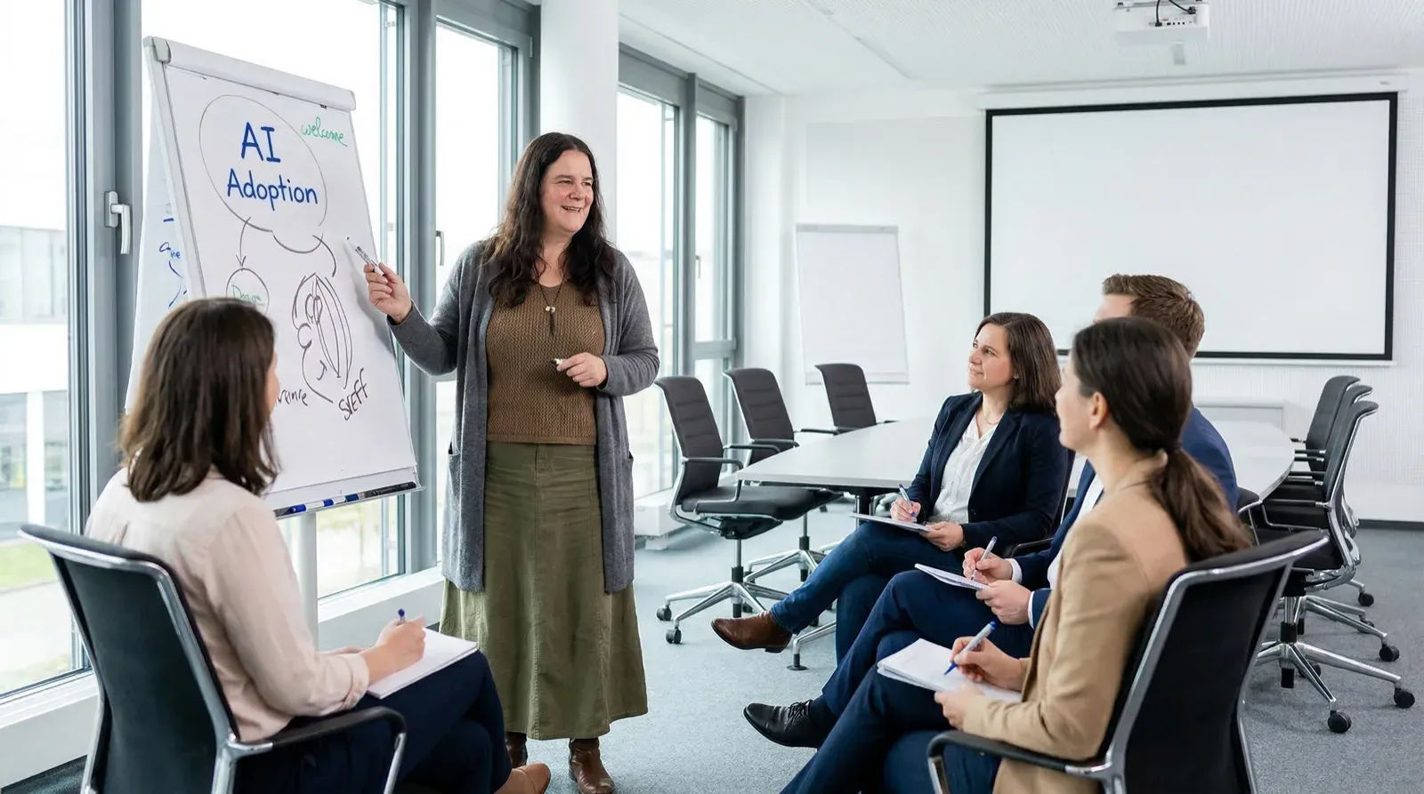 AI-adoptie: strategische frameworks voor teams en organisaties die klaar zijn om te transformeren